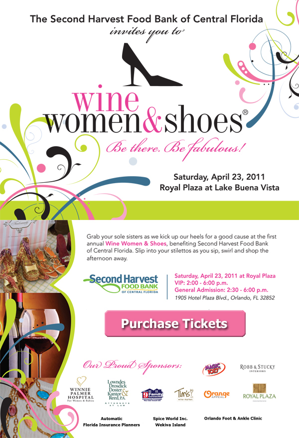 Be There, Be Fabulous! Wine Women & Shoes Orlando
