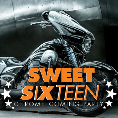 Sweet Sixteen Chrome Party